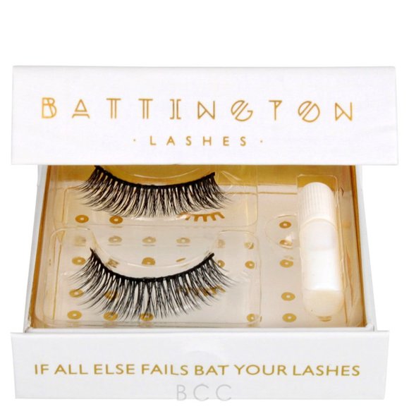Battington Beauty! Monroe Reusable 3D Silk Full Lashes + Glue SET! NEW! - Picture 2 of 14